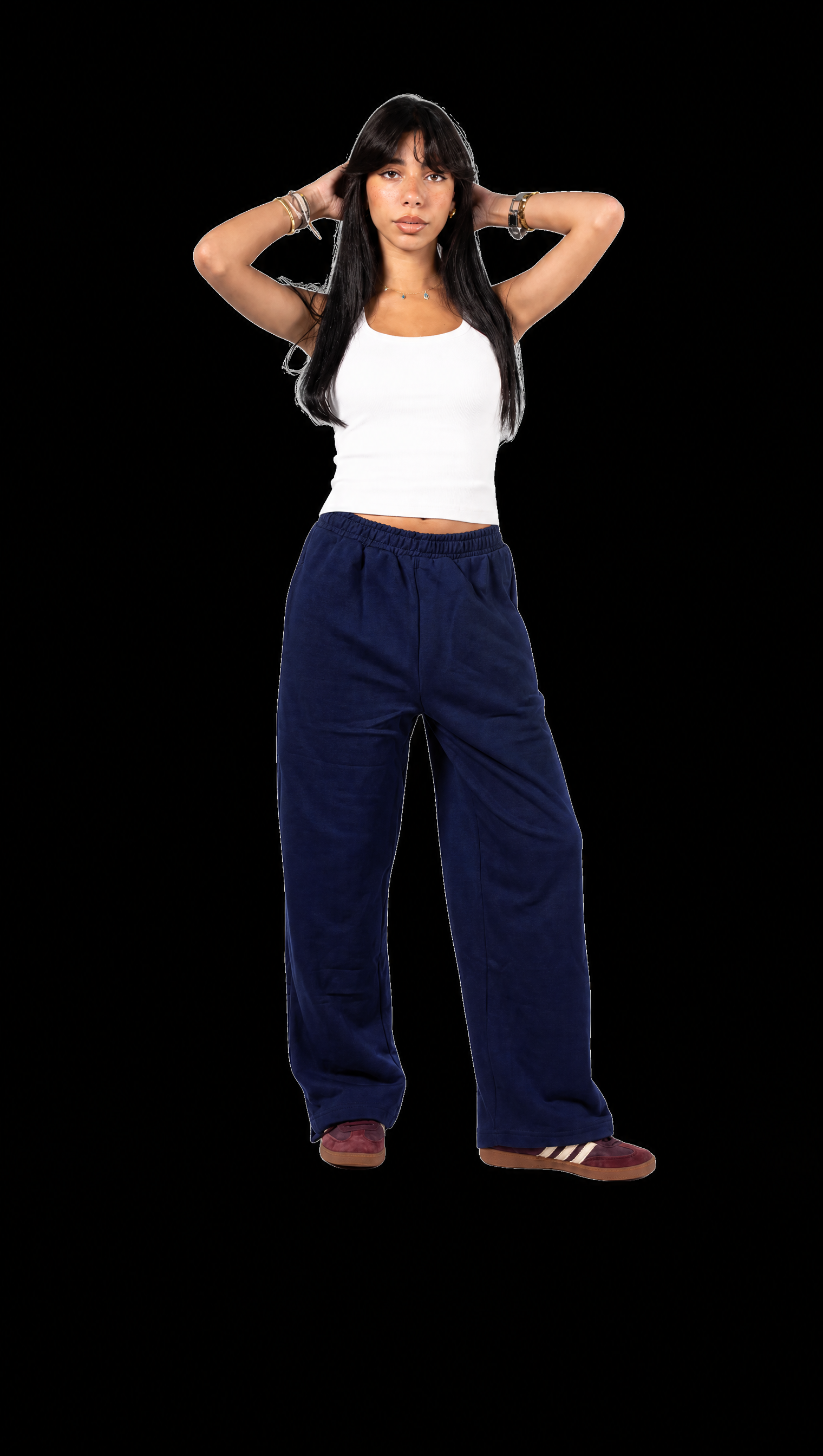 Locco - Summer Baggy Pants - Navy