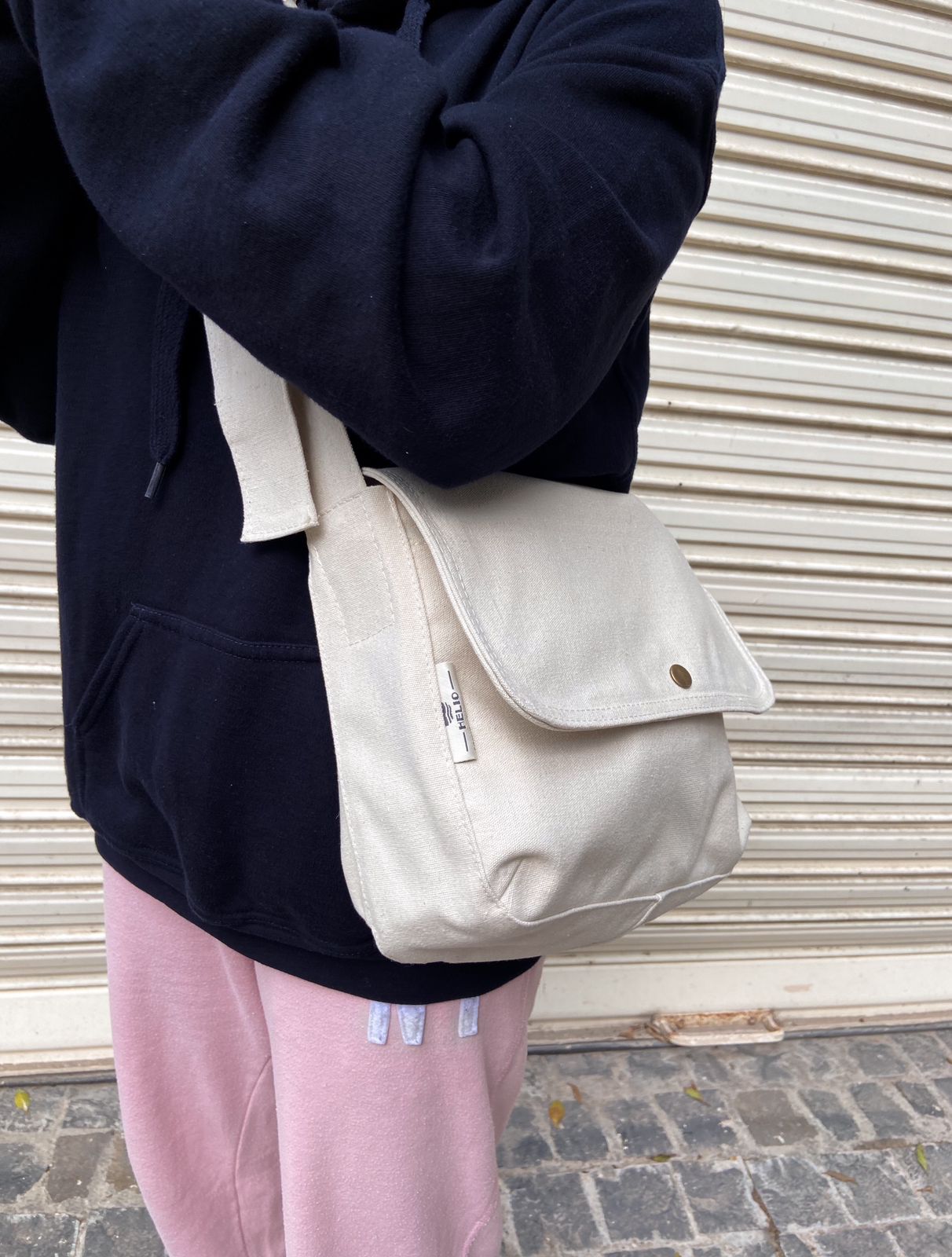 HELIO- SIDE BAG OFFWHITE