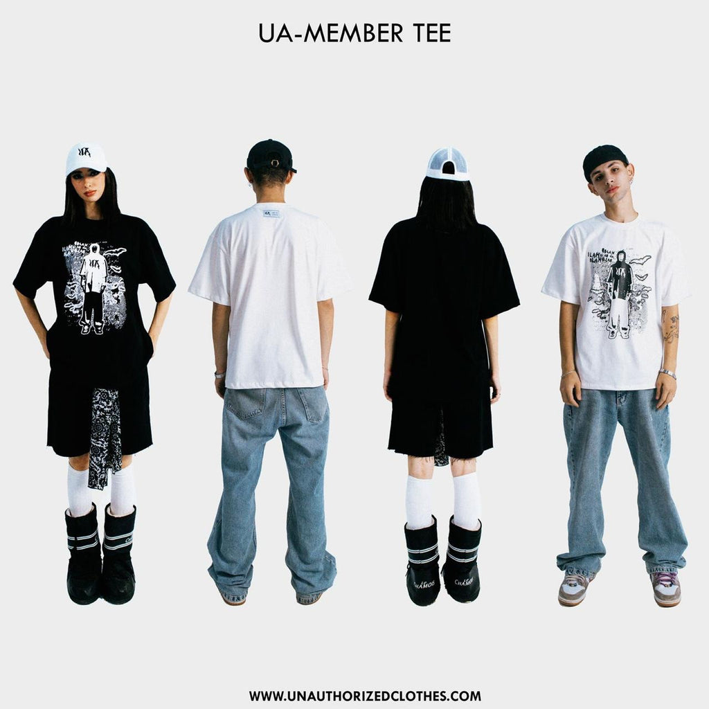 Unauthorized v.2 Black tshirt