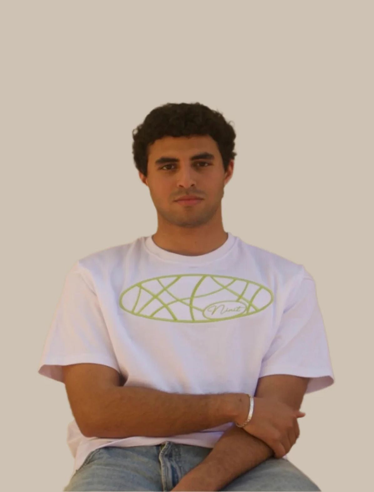 Ninit white Embroidered Tshirt