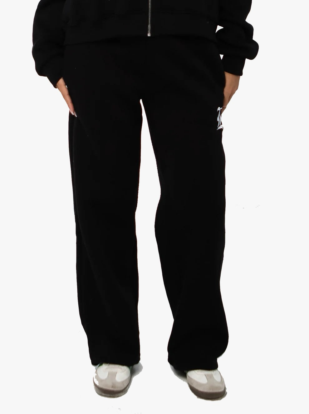 Locco Baggy winter Pants - Black