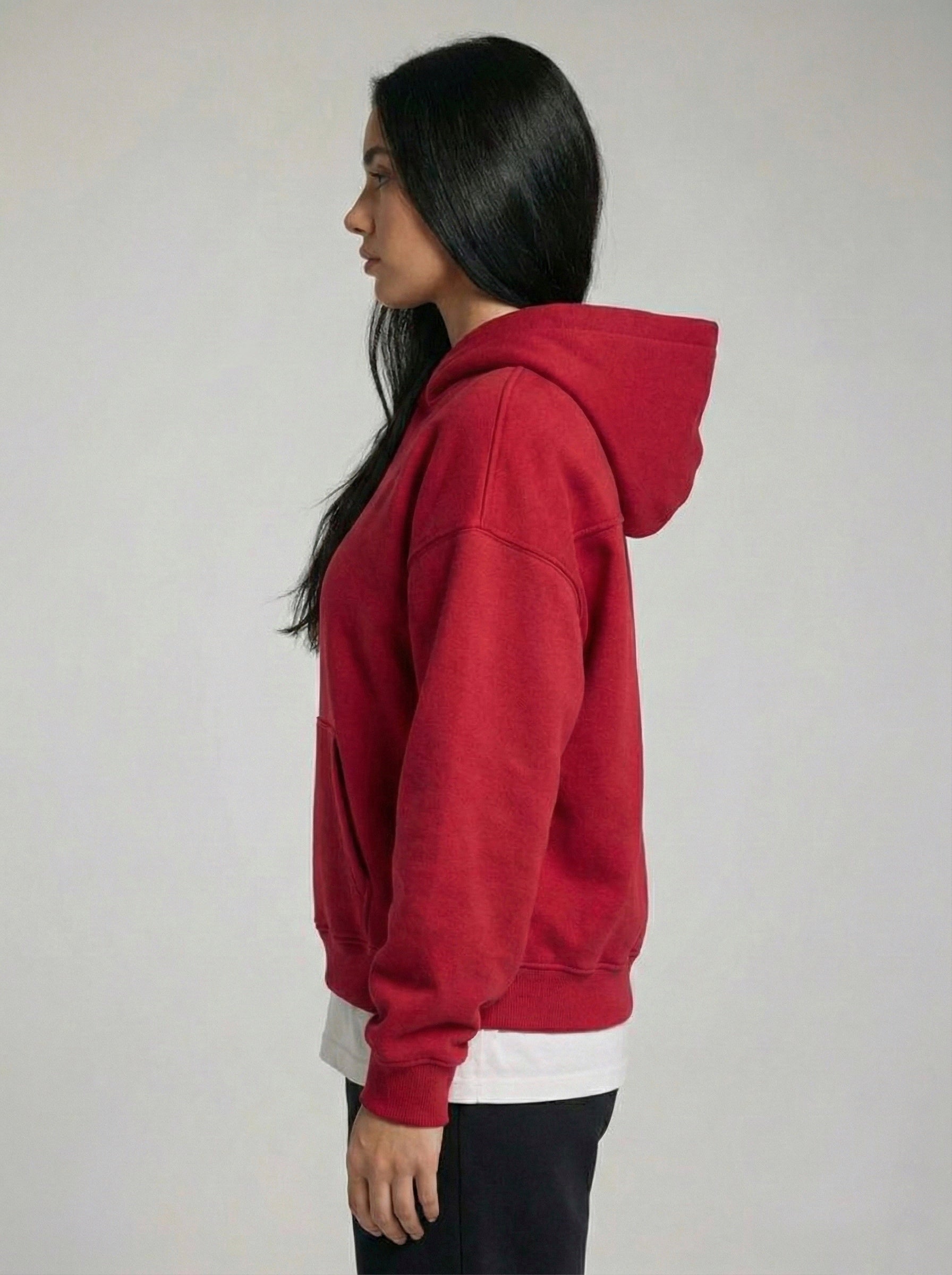 MDNS- THE MADNESS HOODIE -  MAROON