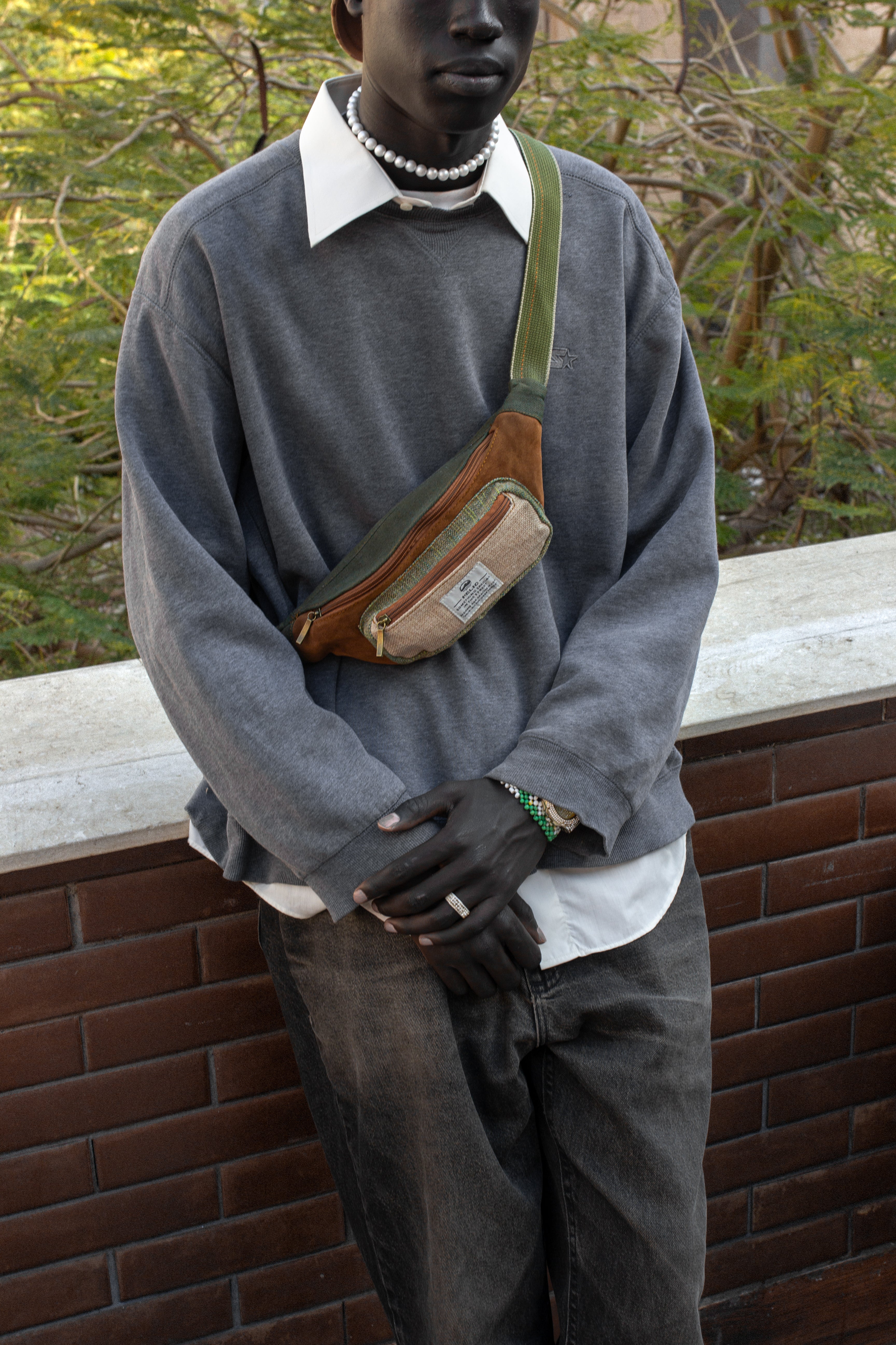 HELIO- HIPPIE FANNY PACK OLIVE