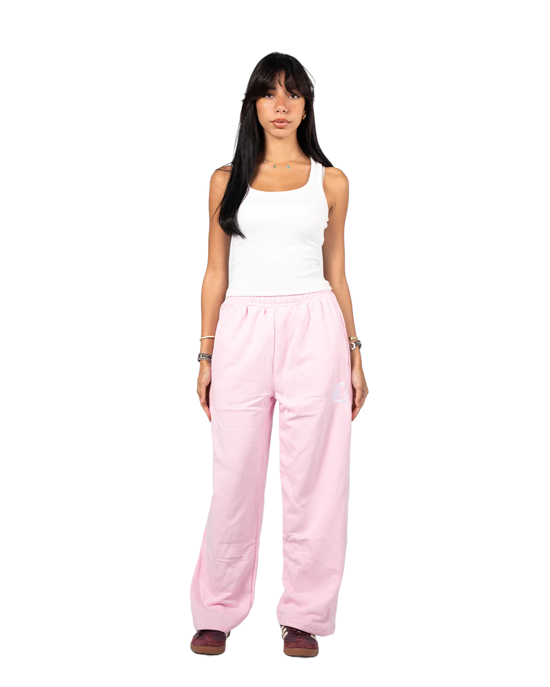 Locco - Summer Baggy Pants - Pink