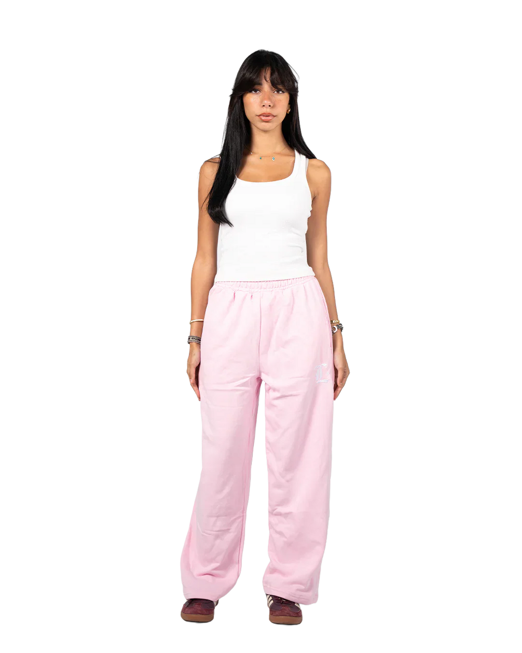 Locco - Summer Baggy Pants - Pink