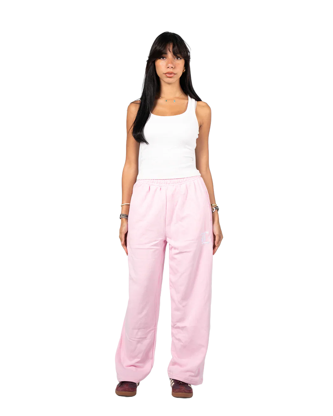 Locco - Summer Baggy Pants - Pink