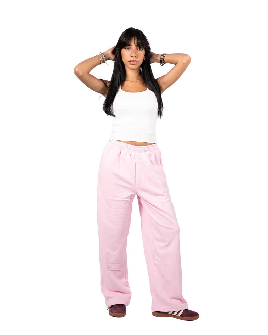 Locco - Summer Baggy Pants - Pink