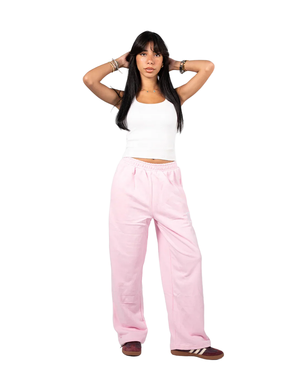 Locco - Summer Baggy Pants - Pink