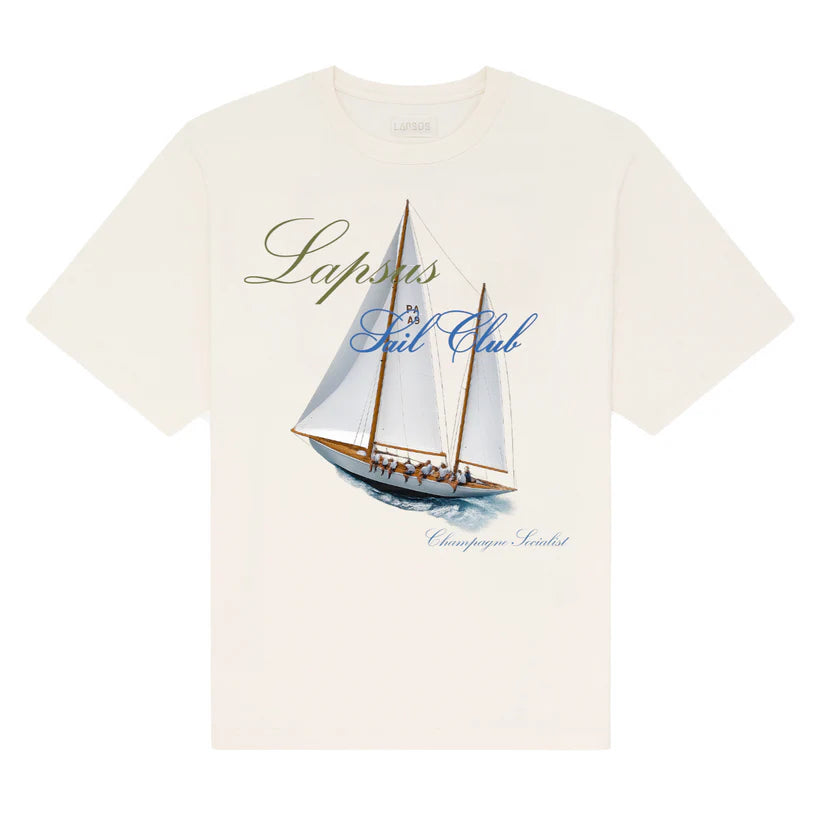 Lapsus- Sail Club Tee- White