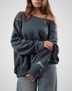 Yonyo- Off-shoulder Sweater